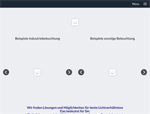 Tablet Screenshot of licht-check.de